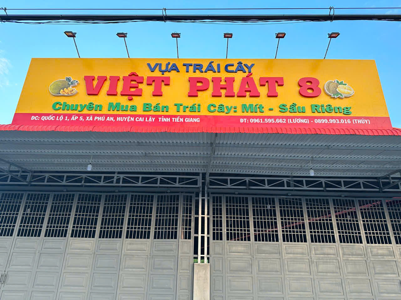 Bảng Hiệu Vựa Mít Việt Phát