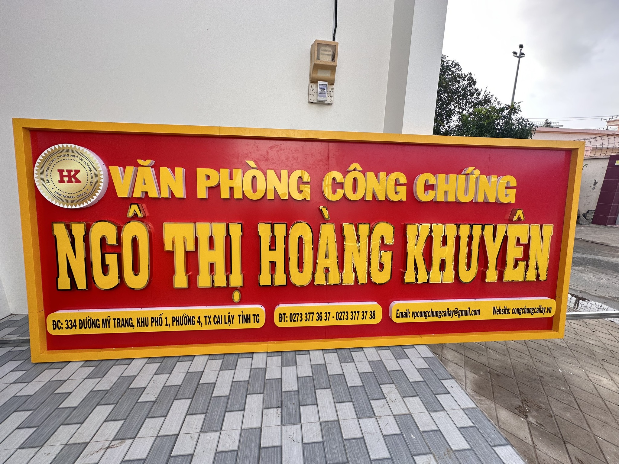 Bảng Hiệu Văn Phòng Công Chứng - Ảnh 4