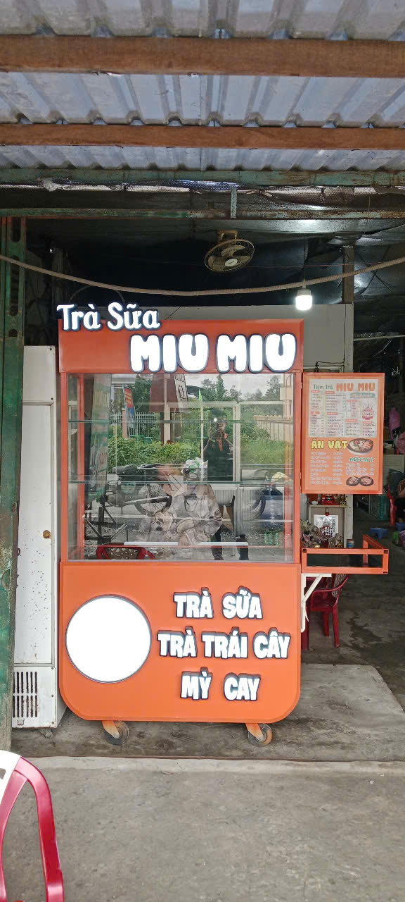 Xe Bán Trà Sữa Miu Miu